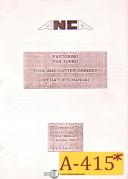 ANCA Australia-ANCA Fastgrind TG4, Turbo Grinder Operations and Programming Manual 1993-TG4-Turbo-01